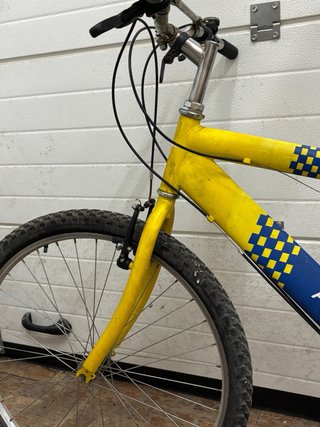 Bicicleta BTT HADOR Azul y Amarilla