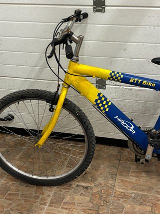 Bicicleta BTT HADOR Azul y Amarilla