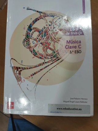 Música, clave C, 3o ESO. Libro de trabajo