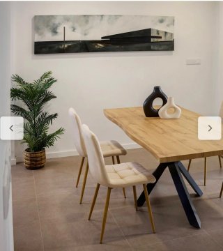 Mesa Comedor Fija Nordic 180x90cm