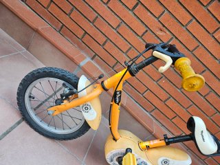 Bicicleta infantil Btwin naranja