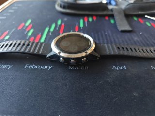 Reloj Garmin fénix 5 plus Plata y Negro