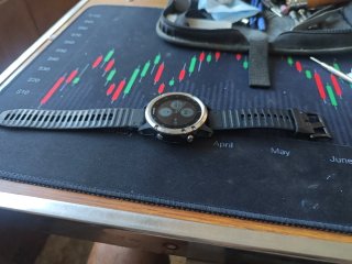 Reloj Garmin fénix 5 plus Plata y Negro