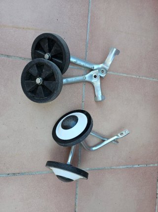 Ruedines bici niño