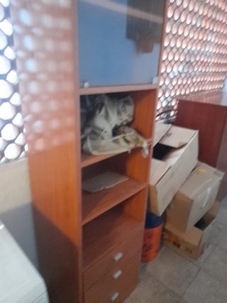 Mueble de madera auxiliar