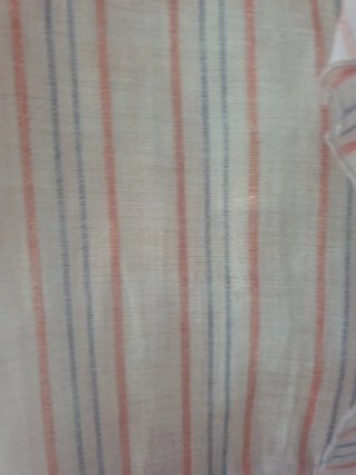 Blusa Zara volantes rayas S