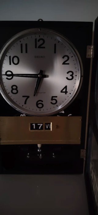 Reloj de Pared Seiko Vintage