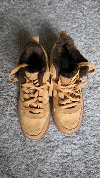 Nike Court Borough Mid Winter Beige/Marrón