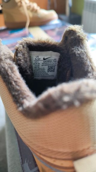 Nike Court Borough Mid Winter Beige/Marrón