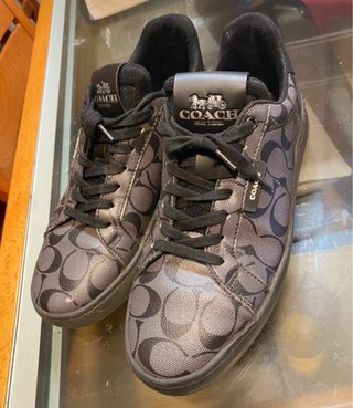 Zapatillas Coach Gris y Negro