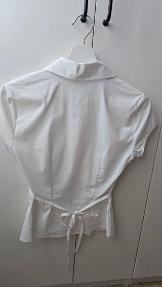 Blusa Stradivarius Blanca
