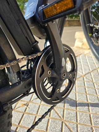 Bicicleta Eléctrica Fat Bike Negra