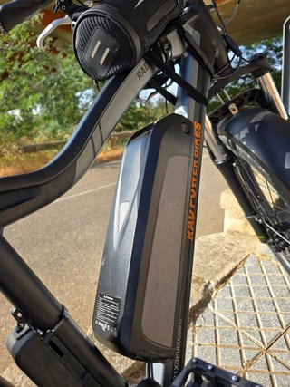 Bicicleta Eléctrica Fat Bike Negra