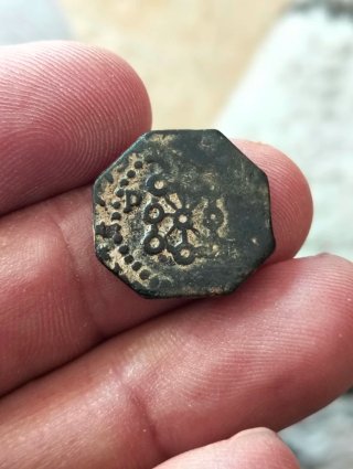 Moneda de Navarra Octogonal