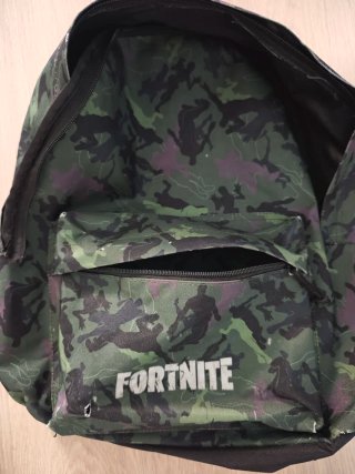 Mochila Escolar Fortnite Camuflaje Niño