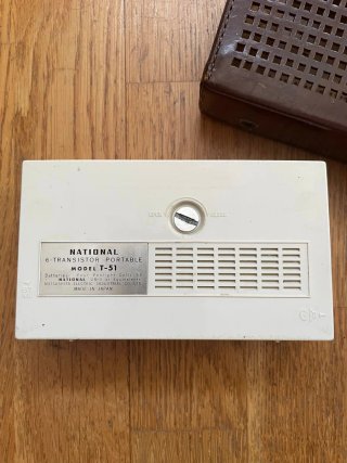 Radio Nacional 6 Transistor Vintage + Funda