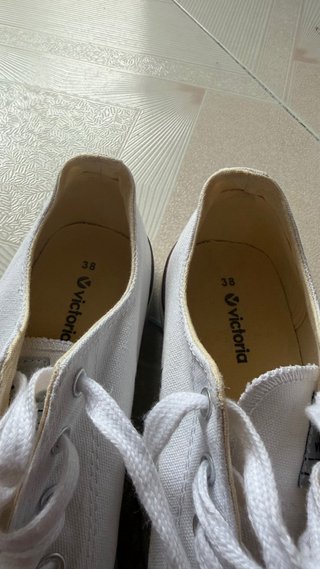 Zapatillas Victoria Blancas Talla 38