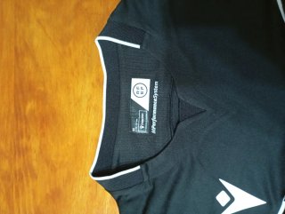 Camiseta árbitro RFEF Negra y Amarilla