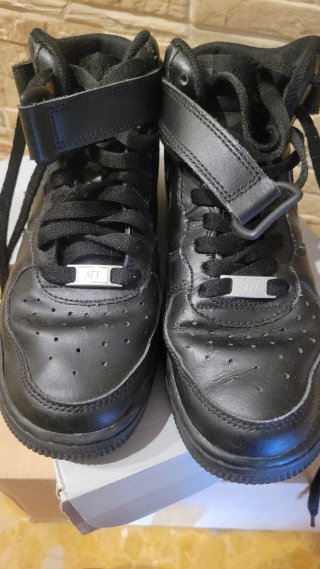 Nike Air Force 1 Mid Scarpe Uomo Nero