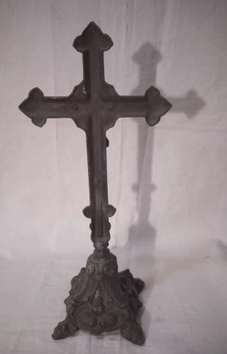 Crocifisso d'appoggio anni 50 originale
