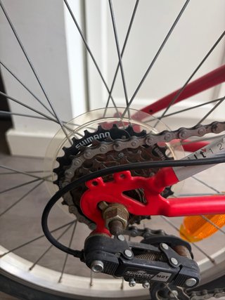 Bicicleta Plegable Btwin Tilt 120 Roja