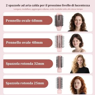 9-in-1 Multi Hairstyler ioni negativi 1200W