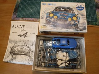 Maqueta Alpine Renault 1600 Monte-Carlo Heller