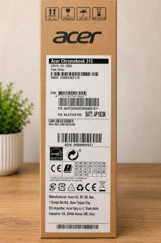Acer Chromebook 315 Plata Nuevo