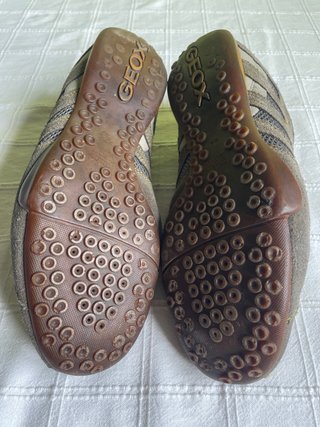 Geox Talla 44 Zapatillas Marrón/Gris/verde