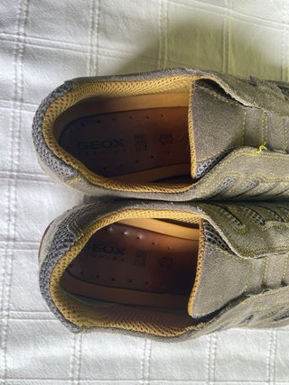 Geox Talla 44 Zapatillas Marrón/Gris/verde