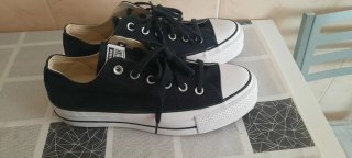 Converse All Star Negras Talla 40. Sin estrenar.