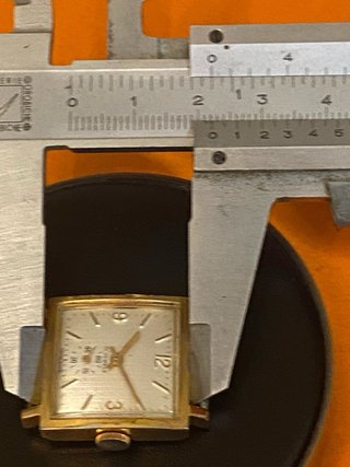Orologio vintage cioccolatino 17 jewels