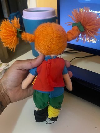 Peluche Pippi Calzelunghe vintage