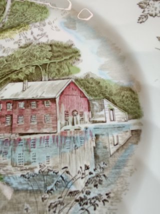 7 Platos Johnson Bros Old Mill