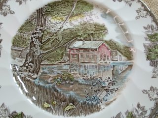 7 Platos Johnson Bros Old Mill