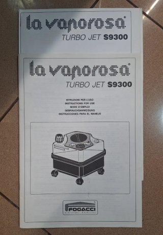 Vaporetta La Vaporosa Turbo Jet S9300