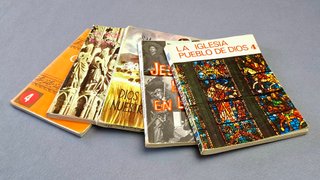 Libros de texto de RELIGIÓN bachillerato años 1970