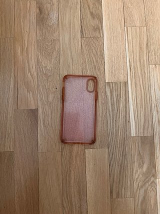 Funda militar iPhone X Rosa Glitter
