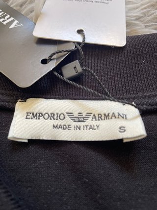 Polo Emporio Armani nero taglia S