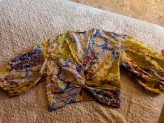 Conjunto Zara Hippie Floral Talla XS/S