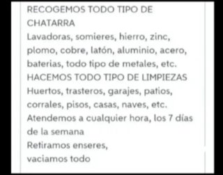 Toda clase de trabajos económicos