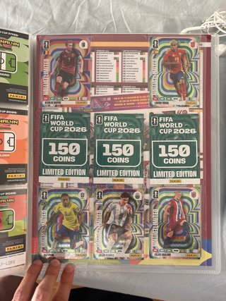 Edición Limitada Adrenalyn World Cup Cambio