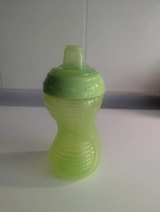 Biberón aprendizaje verde