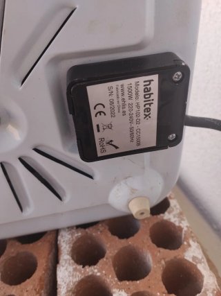 Hornillo Eléctrico Portátil Habite