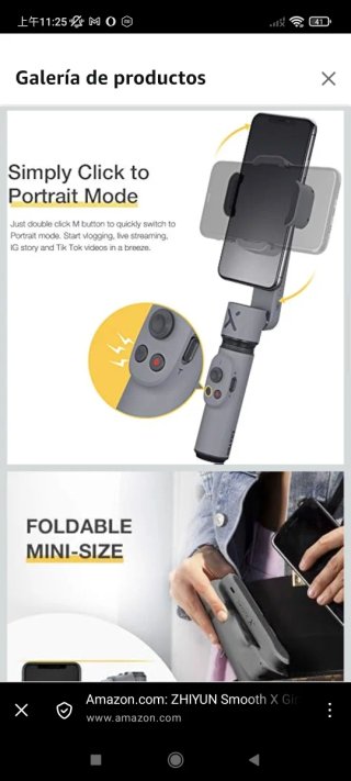 ZHIYUN Smooth X Gimbal para smartphone