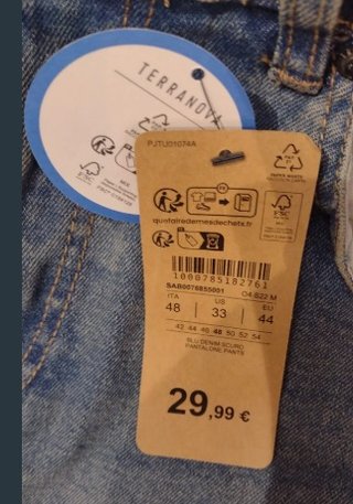 Jeans Terranova taglia 48