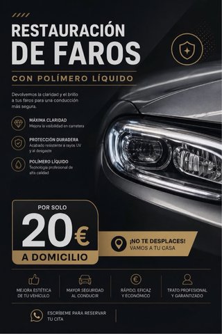 Restauración de faros