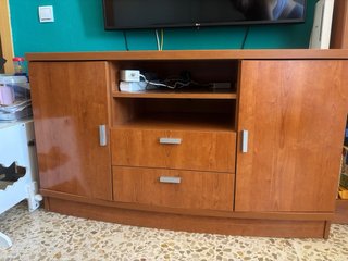 Conjunto muebles de salón 7 piezas