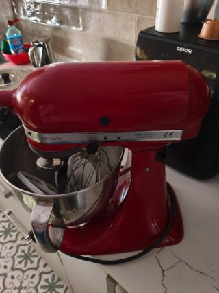 Batidora KitchenAid Industrial Roja