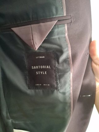 Blazer americana marrón